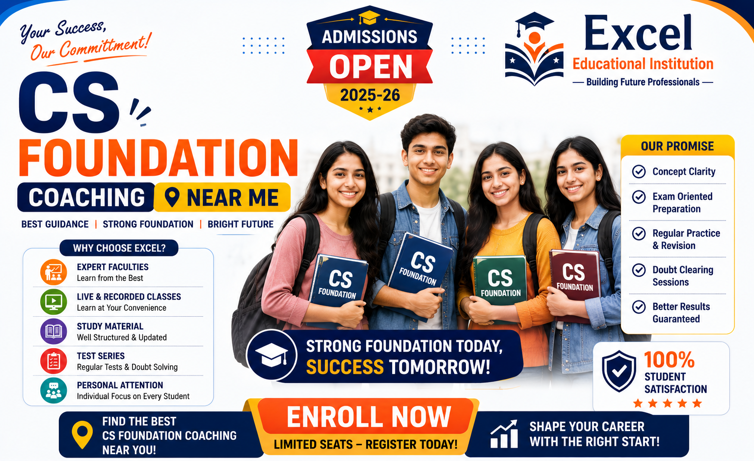 Best CS Foundation Coaching Near Me